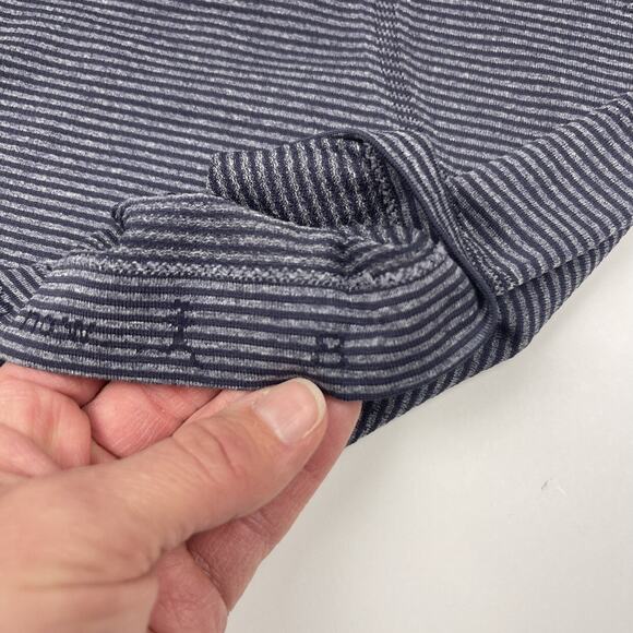Lululemon Run: Swiftly Tech Racerback Heathered Cadet Blue Striped 8 - Picture 3 of 3